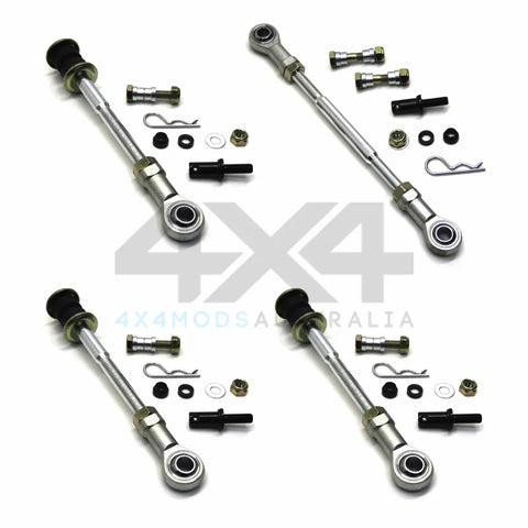 Performance Suspension Racing Sway Bar Link Full Kit - 6in Lift + Super Long Travel (Patrol GU)