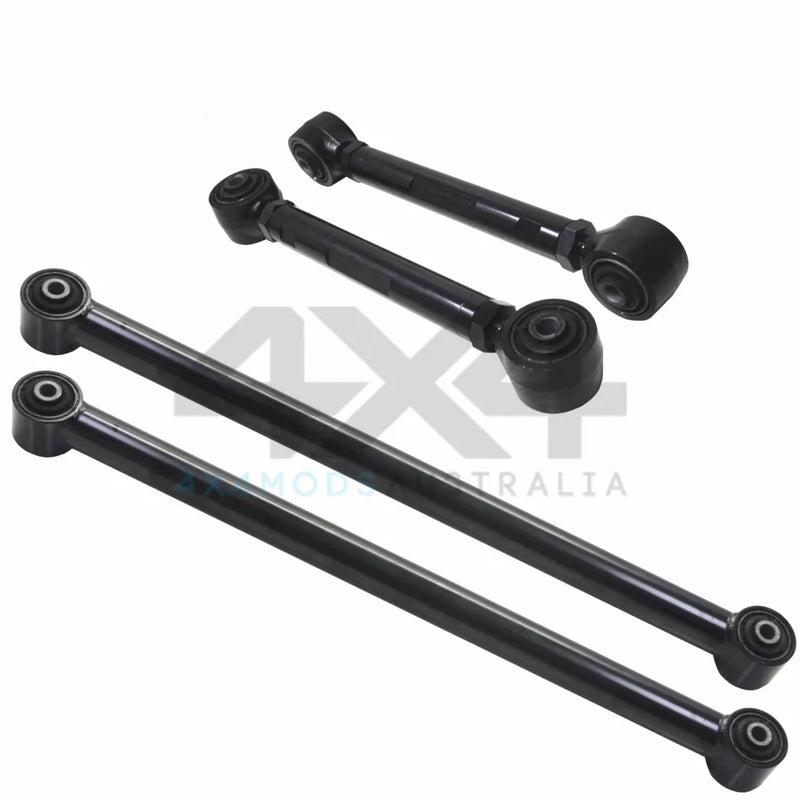 Performance Suspension Racing Trailing Arm Kit - 693.5mm - Adjustable Upper + Fixed Length Lower, 4-7in Lift (Patro...