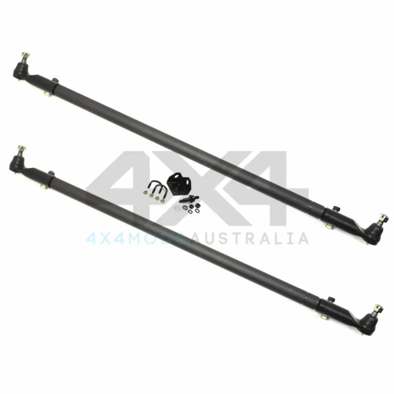 Performance Suspension Racing Solid Draglink + Track Rod Kit (Patrol GQ) — fits Nissan Patrol GQ