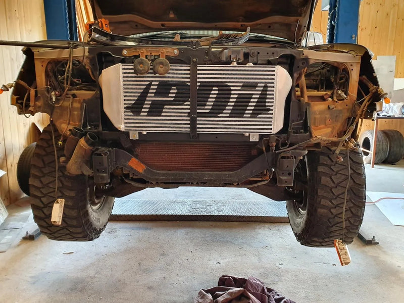 Performance Diesel Intercoolers Front Mount Intercooler Mk2 1HD series core (Landcruiser 100 / 105 Series 1HD-FTE MANUAL)