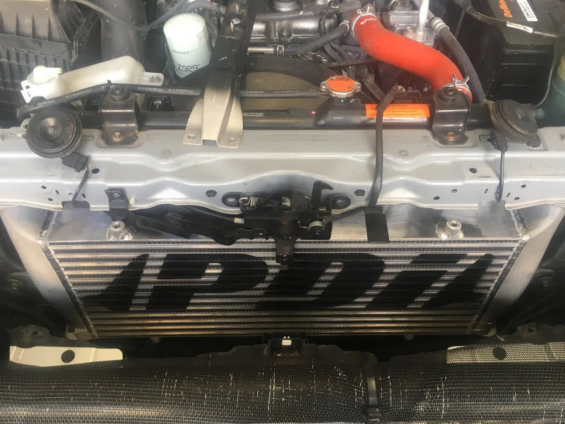 Performance Diesel Intercoolers Front mount Intercooler Kit (MU-X/Dmax 2016+ WITH DPF - Orange Cold Side Hose — fit...