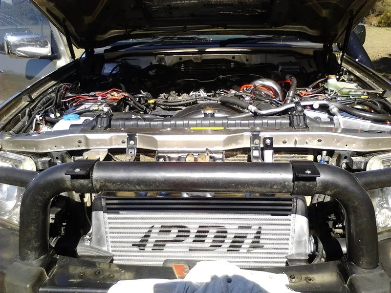 Performance Diesel Intercoolers Front Mount intercooler Kit (Patrol GU ZD30 CRD 97-on) Auto — fits Nissan Patrol GU