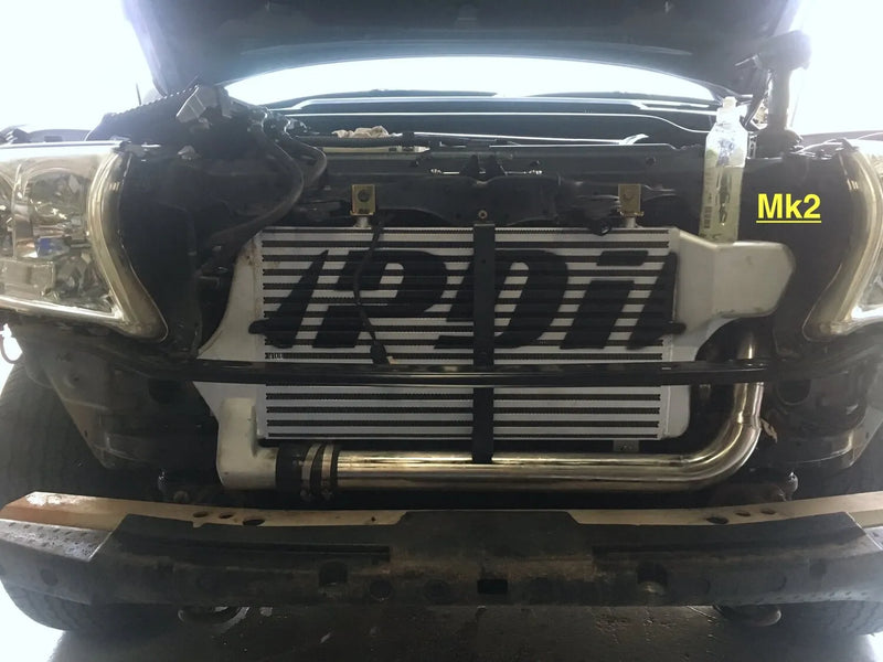 Performance Diesel Intercoolers Front Mount Intercooler Kit - Single Entry (Landcruiser 200 Series 05-20) — fits To...