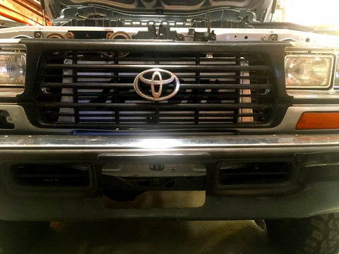 Performance Diesel Intercoolers Front Mount intercooler - MANUAL (Landcruiser 80 Series 90-97 1HZ)