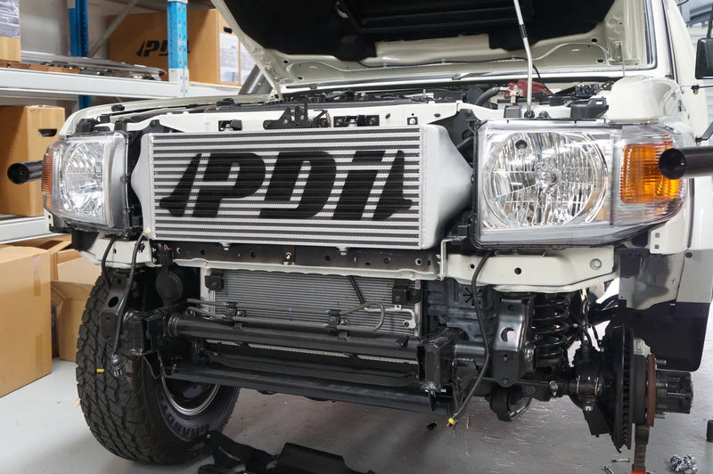 Performance Diesel Intercoolers Front Mount Intercooler Mk3 (Landcruiser VDJ76/78/79 07 on) — fits Toyota Landcruis...