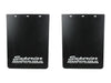 Superior Engineering Premium Mudflaps Extra Large 420mm x 350mm - White Logo (Pair)