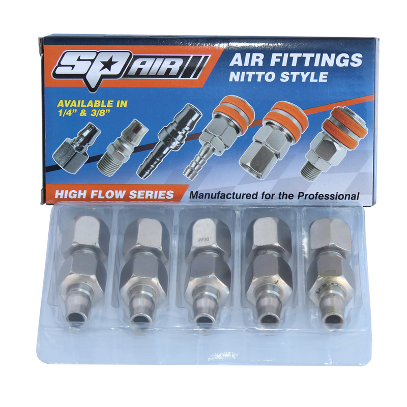 SP Tools Air Tool Fitting - Plug Female 3/8" Nitto Style