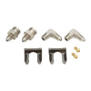 Proflow Brake Hose Kit Stainless Steel Braided PTFE Hose ADR App Suit Wilwood Calipers For Chevrolet 55-57 Or Universal 16in 400mm Pair