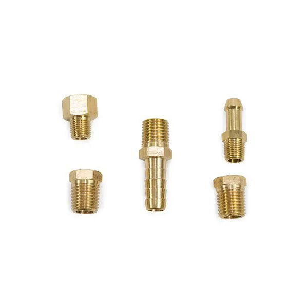 Proflow Fuel Pump Mechanical Brass Fuel Line Fitting Kit