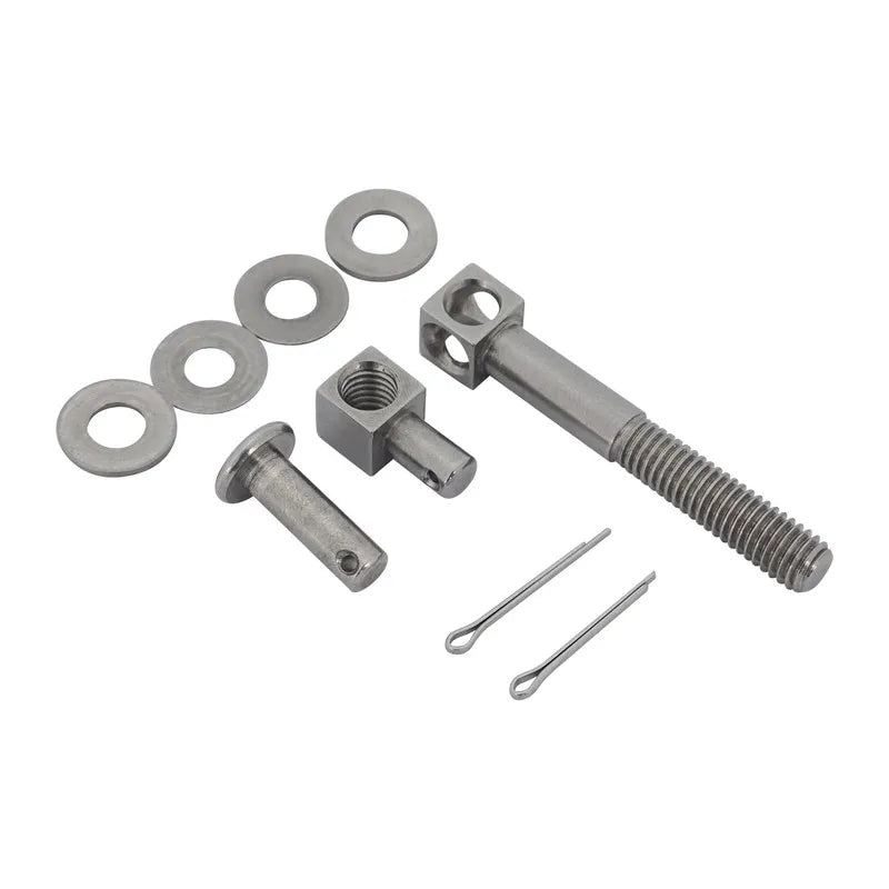 Proflow Throttle Linkage Kit Holley Secondary Adjustable Stainless Steel 4500/4500 HP/4150/4150 HP Kit