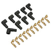 Proflow SuperMax Wire, 90 Degree Socket Distributor Cap Boots & Terminals, 9 Boots, 10 Terminals, Kit