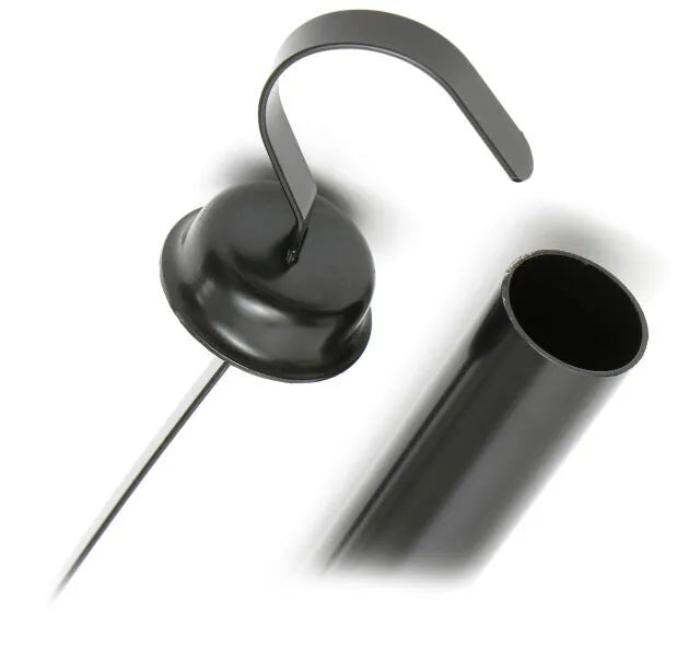 Proflow Transmission Dipstick and Tube Steel Black TH350 34in Length