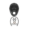 Proflow Timing Chain Cover Kit SB For Chevrolet with Seal/Gaskets/Hardware Black Steel (image 2)