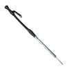 Proflow Engine Dipstick Braided Stainless Steel Black Billet Handle For Chevrolet Small Block Driver side (image 2)