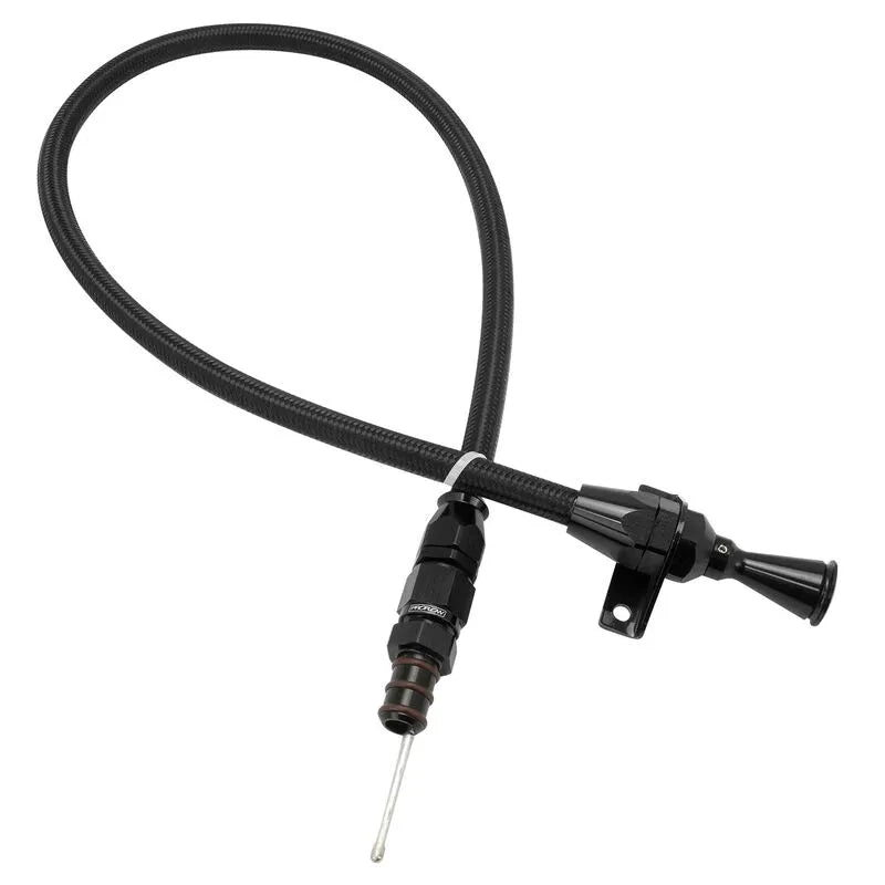Proflow Transmission Dipstick, Braided Stainless Black, For Holden Commodore VE-VF, GM 6L80/6L80E, Billet Handle, U...