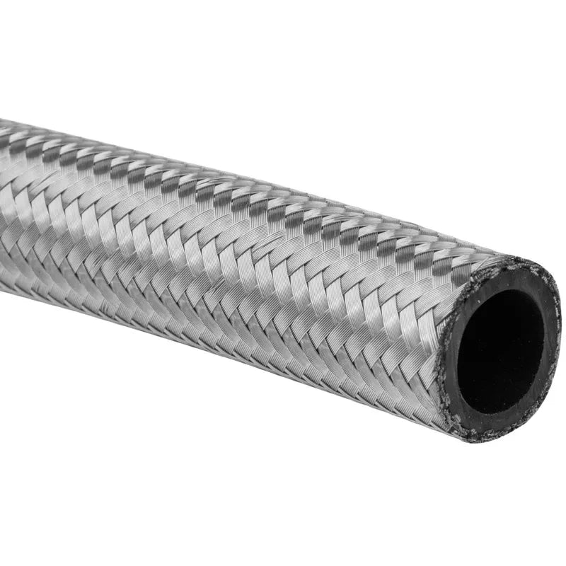 Proflow Stainless Braided Hose -08AN 1 Metre Length Bulk