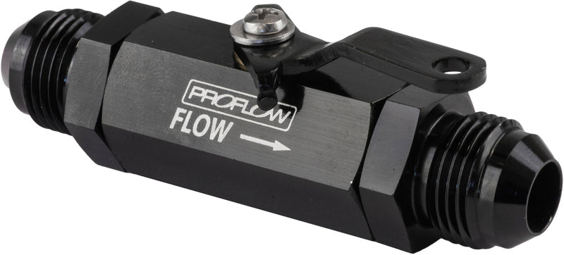 Proflow Shut Off Valve # 6 An Black PFE1000-06B