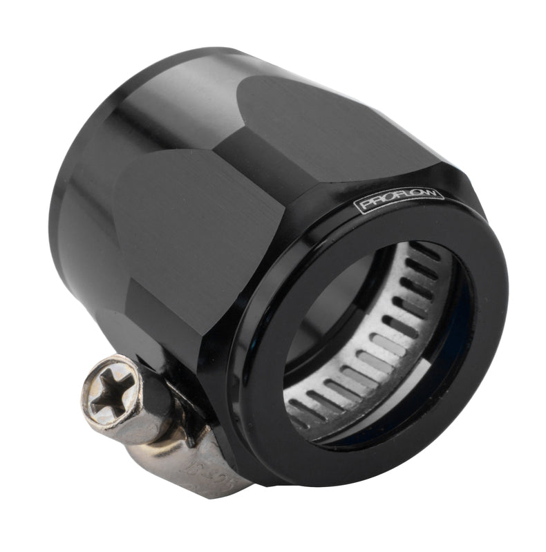 Proflow Hex Hose Finishers # 6 Black PFE150-06BK