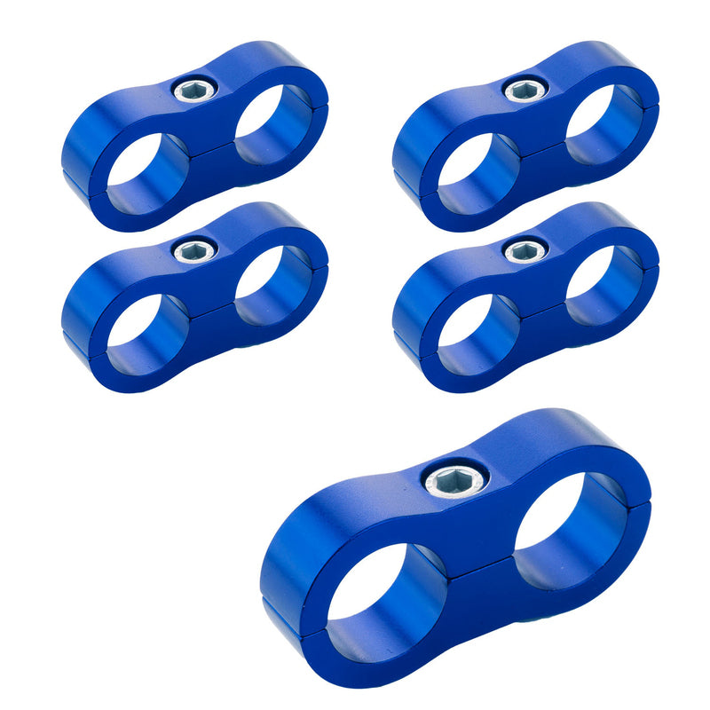 Proflow Billet Hos Clamp #10 Blu 16Mm Hol PFE156-10B