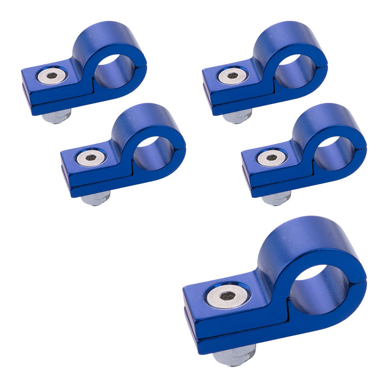 Proflow Billet P Clamp Blue # 3 PFE157-03B