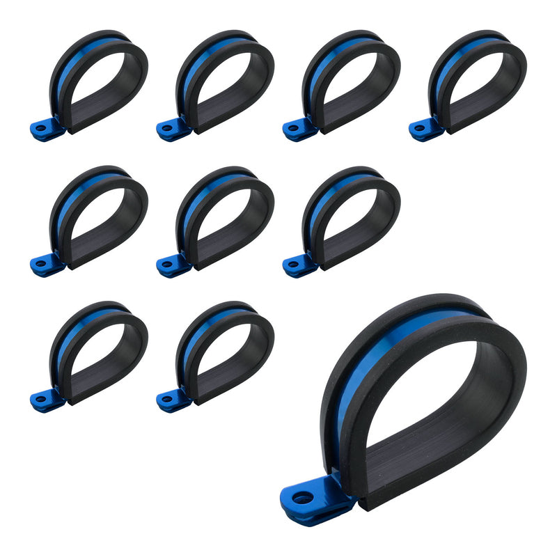Proflow Cushioned P Clamp # 3 Blue 10Pk PFE158-03B