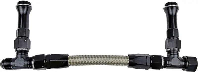 Proflow Fuel Line Kit Demon 4150 -6 AN Singleinlet Swivel-Seal Stainless Steel Hose