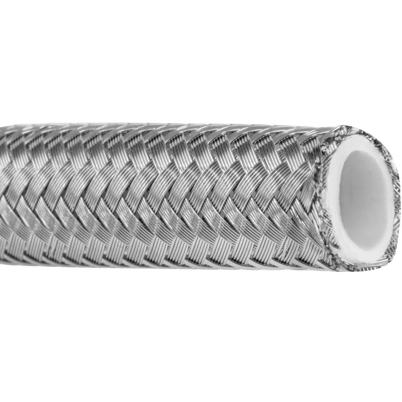 Proflow Ss Teflon Braided Hose # 6 Per Mt PFE200-06