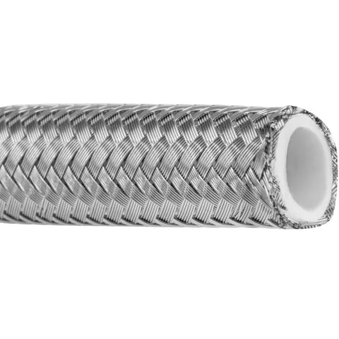 Proflow Stainless Steel Braided PTFE Hose -10AN 10 Metre Length