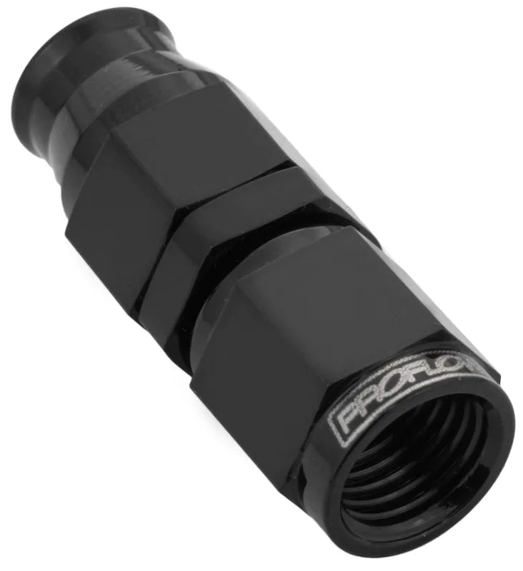 Proflow Black Steel Hose End For PTFE Hose