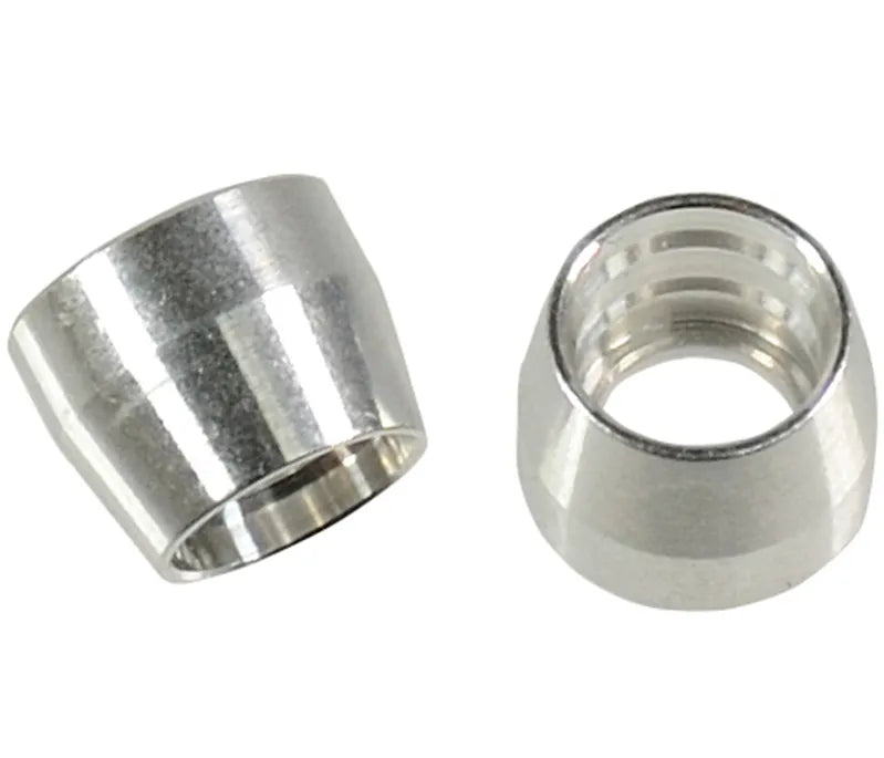 Proflow Aluminium Olive Insert Aluminium For PTFE Line Qty 5