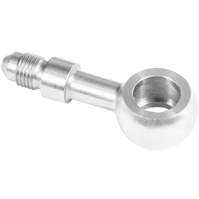 Proflow Chrome -03AN Straight Banjo Brake Hose End 10mm/3/8