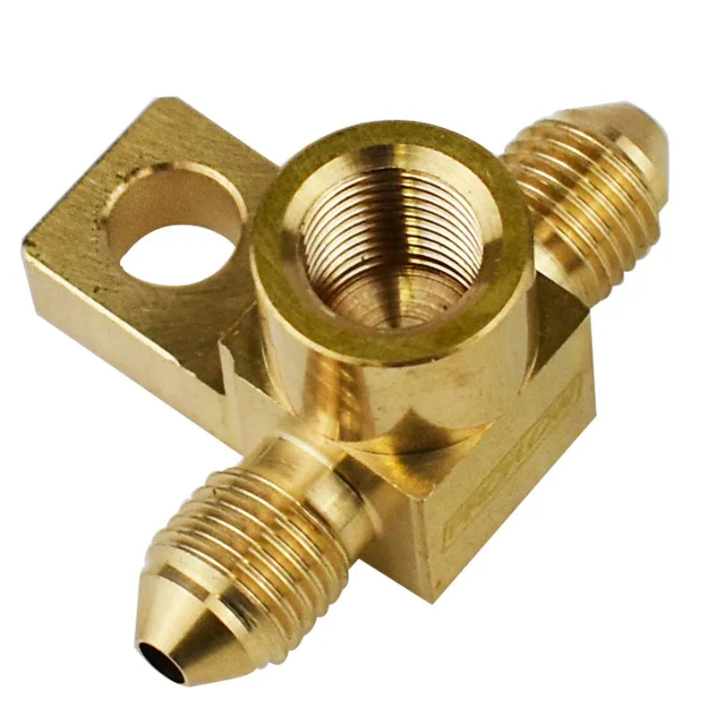 Proflow Sensor Block Adaptor Male AN3 M10 x 1.0 port Bosch Sensor - 2 Port