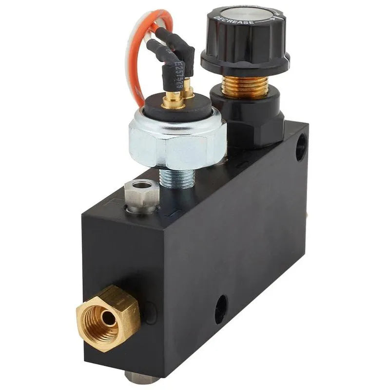 Proflow Adjustable Proportioning Valve Block brake switch Black