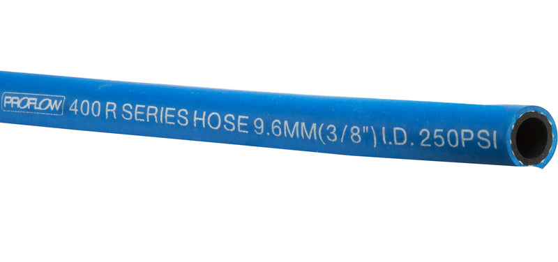 Proflow Blue Push On Hose # 6 Per Mtr 3/8 PFE400-06B