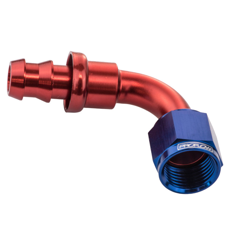 Proflow 90 Deg Push On Hose End 8 Mm PFE403-05