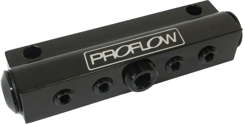 Proflow Billet Vacuum Manifold 7 Port w/ACC