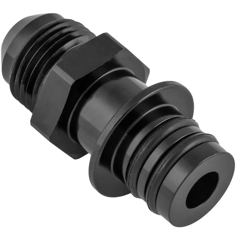 Proflow Fitting Transmission Adaptor For Ford ZF to AN Hose End Black AN6
