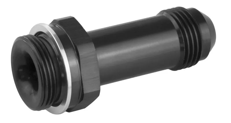 Proflow Fitting Inlet Fuel Adaptor Male Holley Fuel Bowl 7/8 x 20 -08AN 2in Black