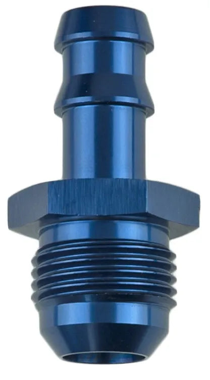 Proflow Male Barb Adaptor Blue