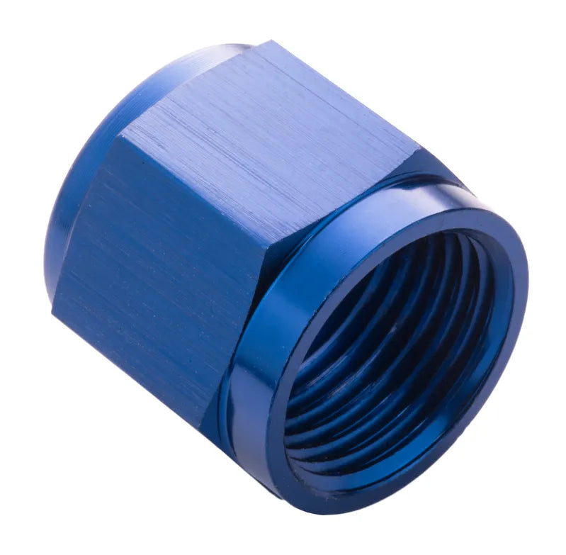 Proflow Aluminium Tube Nut AN3 For 3/16in Tube Blue
