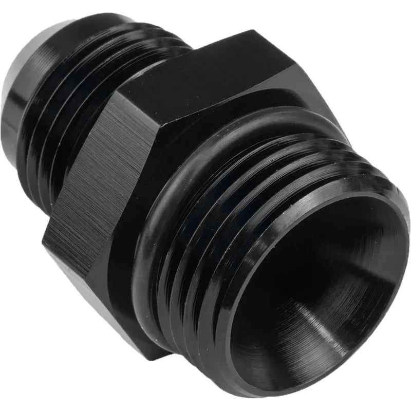 Proflow Fitting Straight Adaptor O-Ring Port Black