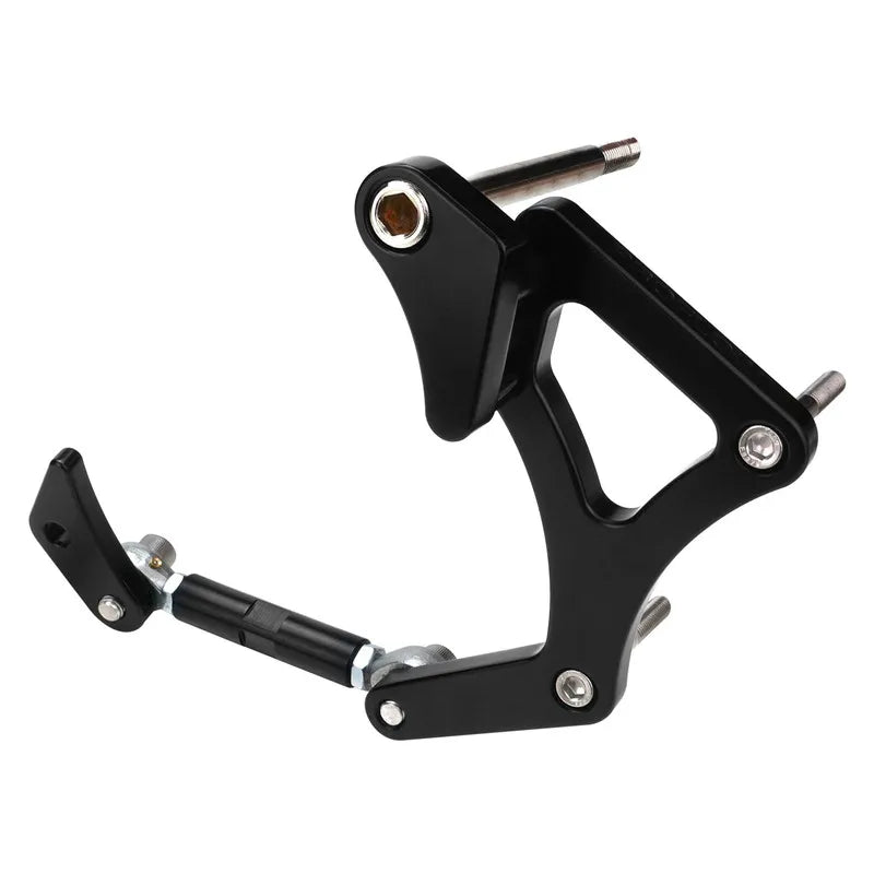 Proflow Alternator Bracket Kit Aluminium For Ford V8 Cleveland 302 351C Drivers Side Mid Mount Black