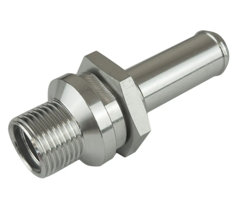 Proflow Hose End Air Conditioning 304 Stainless Conversion Adaptor -10AN To 3/4in Barb