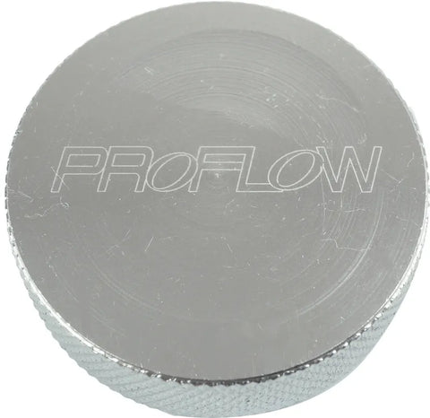 Proflow Air Filter Nut Silver Lower Profile
