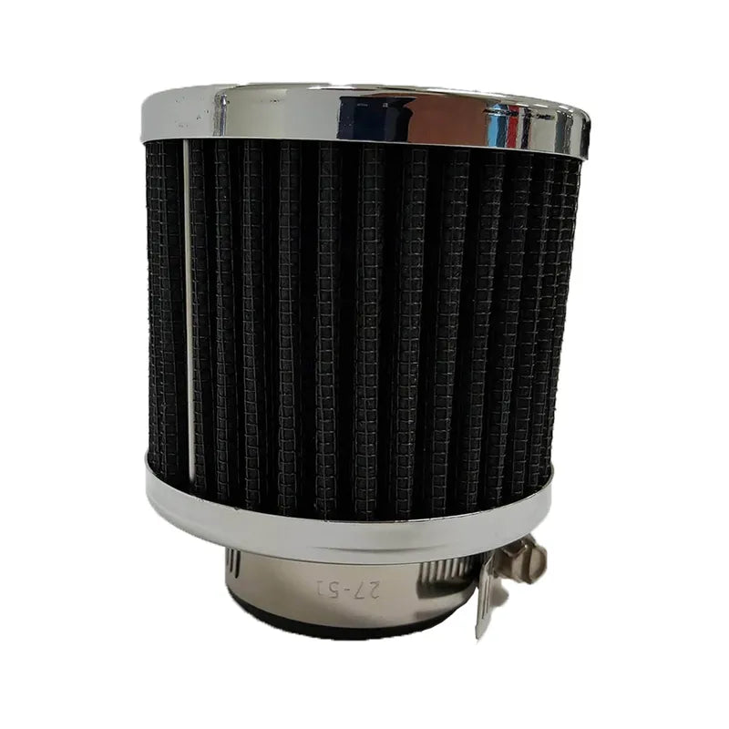 Proflow Breather Filter Clamp On 70mm High 35mm 1-3/8in Neck Chrome