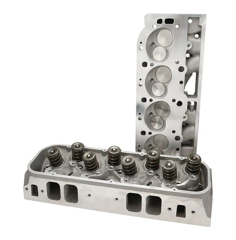 Proflow Cylinder Heads AirMax 320 Aluminium BB Chevrolet Assembled 120cc Chamber 315cc Intake Runner Pair