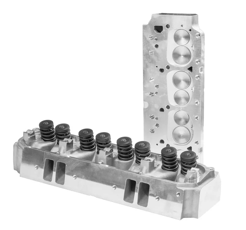 Proflow Cylinder Heads AirMax 200 BB Chrysler 440 Aluminium Assembled 84cc Chamber 210cc Intake Runner Pair