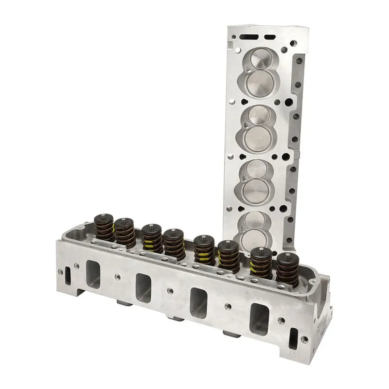Proflow SuperMax Cylinder Heads Aluminium Holden Commodore VN Carb Complete 590 HP Out of Box 63cc Chamber 200cc Intake Runner Pair