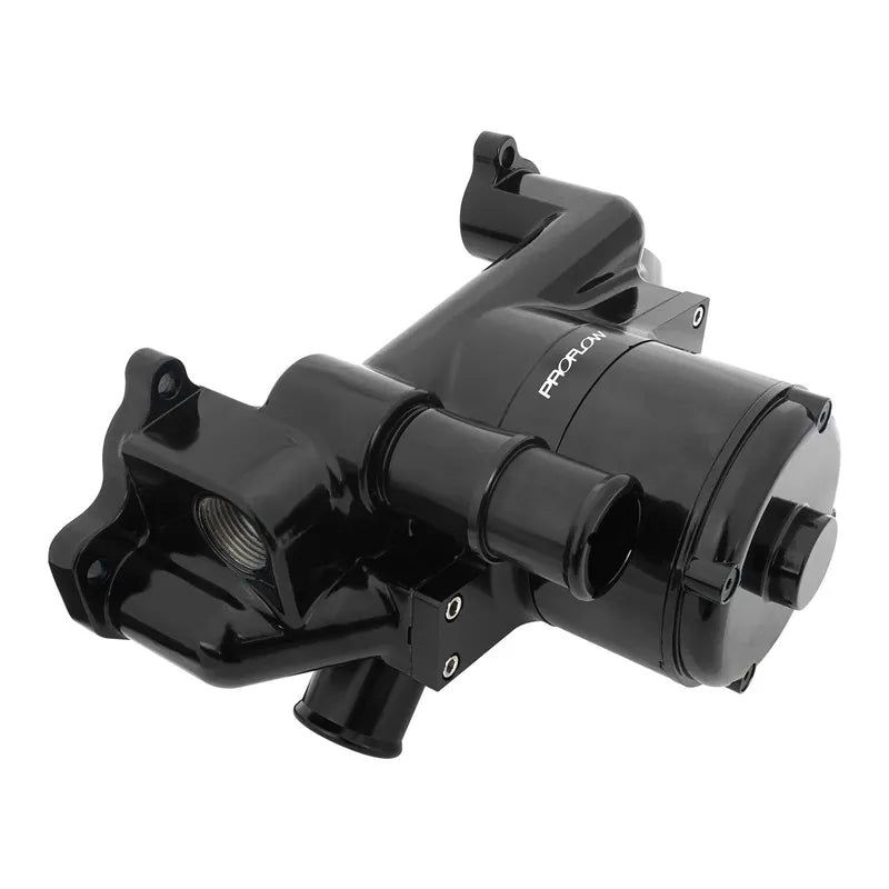 Proflow Cast Aluminium Water Pump Electric For Holden Commodore LS1/LS2/LS3/LSA 132 LPM 35 GPM @ 12 Volts Black