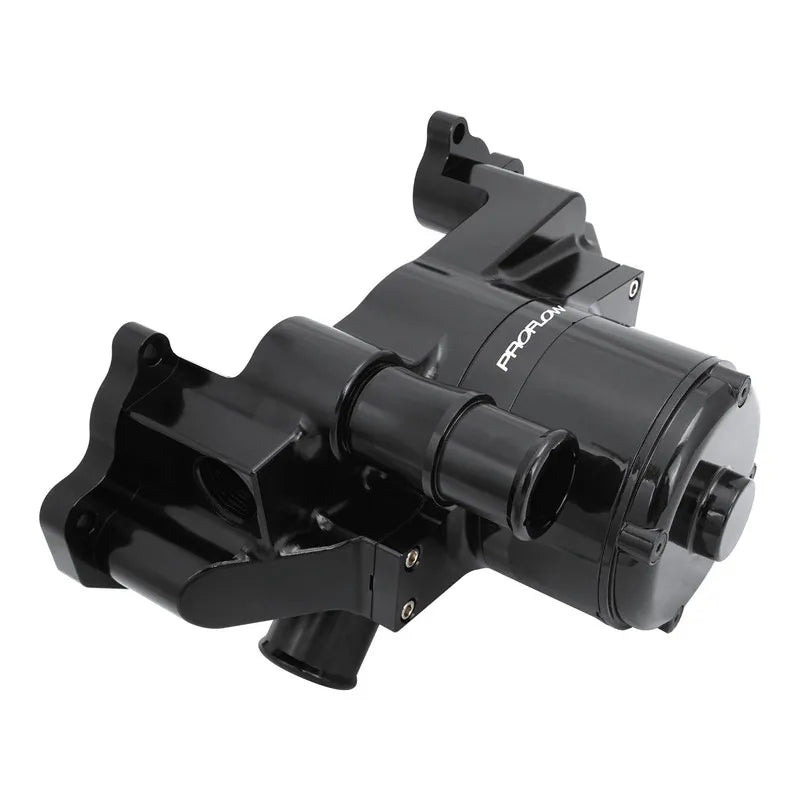 Proflow Aluminium Water Pump Electric For Holden Commodore LS1/LS2/LS3/LSA 132 LPM 35 GPM @ 12 Volts Black